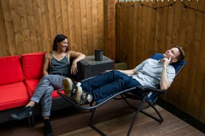 At Home With Matt & Kim
