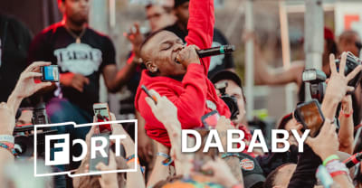 DaBaby rolled through The FADER FORT for a fiery surprise set