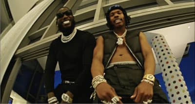 Gucci Mane kicks off his inspirational era with Lil Baby collaboration “Bluffin”